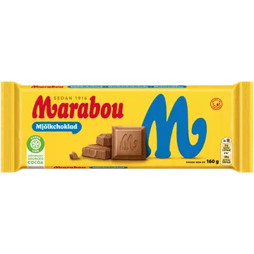 Marabou Piimashokolaad 160g