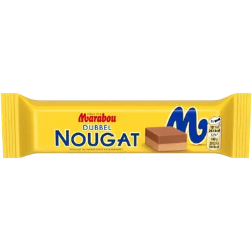 Marabou Dubbel Nougat šokolaadibatoon 43 g