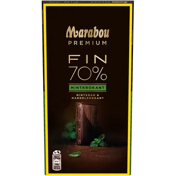 Marabou Premium Dark Mint tume šokolaad 100 g