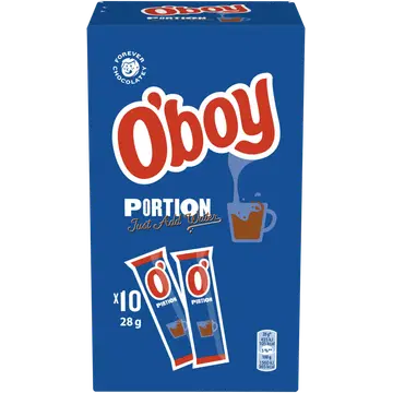O'Boy kakaojoogipulber 10 x 28 g