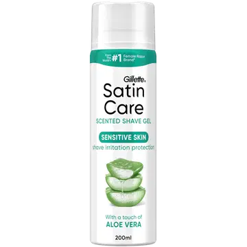 Gillette Satin care raseerimisgeel Sensitive 200ml
