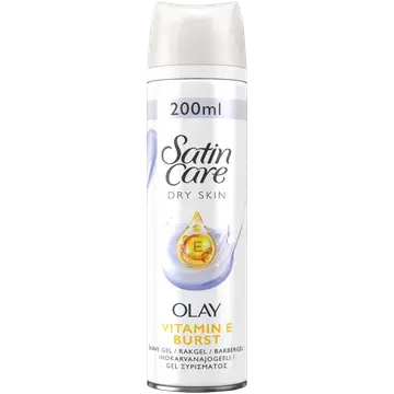 Raseerimisgeel Gillette Satin Care Violet Swirl 200ml