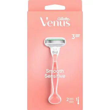 Gillette Venus raseerija+2 varutera Smooth3 sensitive 3-teraline