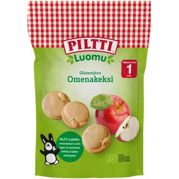 PILTTI gluteenivabad mahe õunaküpsised 150g, alates 10-elukuust