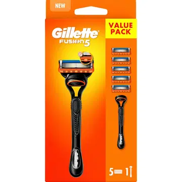 Gillette Fusion5 raseerija +4 varutera 5-tera
