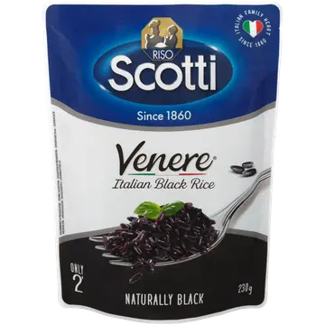 Riso Scotti must valmis täisterariis 230 g