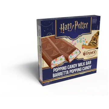 Witor's Harry Potter piimašokolaad piimatäidise ja praksuvate kommidega 50g