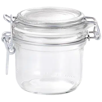 Klaaspurk 0,2 l Fido
