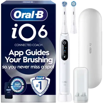 El.hambahari Oral-B iO6 valge+karp