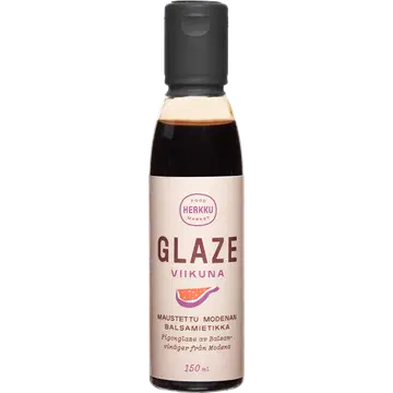 Herkku Glaze viigimarjaga maitsestatud Modena palsamiäädikas 150 ml