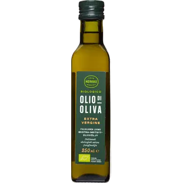 Herkku itaalia ökoloogiline ekstra väärisoliiviõli 250 ml