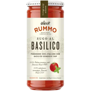 Rummo pastakaste basiilikuga, 340 g