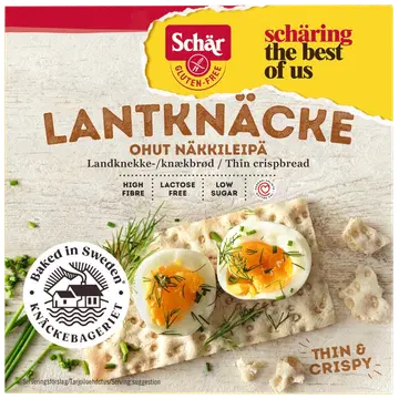 Schär õhuke gluteenivaba näkileib, 230 g