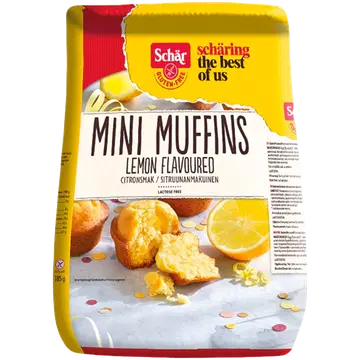 Schär gluteenivabad minimuffinid sidruniga 185 g