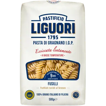 Liguori, spiraalpasta fusilli, 500 g
