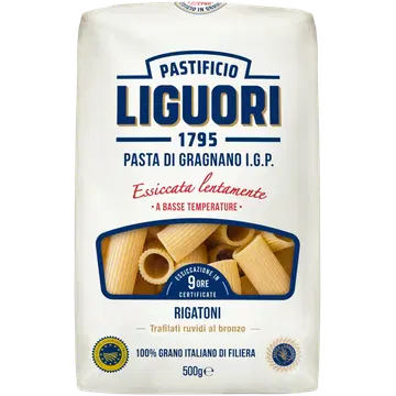 Liguori Pasta di Gragnano I.G.P. rigatoni nr 46, 500 g