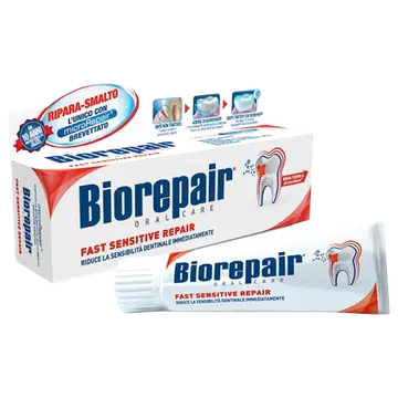 Hambapasta Biorepair Fast Sensitive 75ml