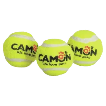 Camon tennisepallid koertele 3tk 6,2cm
