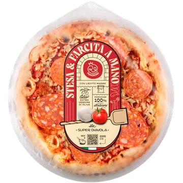 Re Pomodoro Pizza Super Diavola salaamipitsa, 370 g