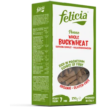 Felicia penne pasta tatrajahust 250 g, gluteenivaba mahetoode