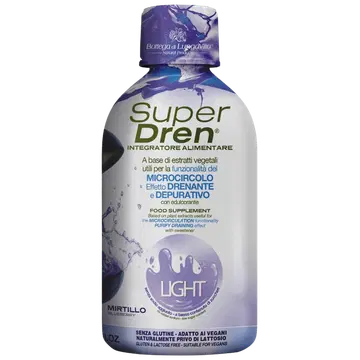 SuperDren BlueBerry ainevahetust kiirendava ja liigset vett väljutava toimega 500 ml