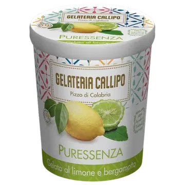 Callipo Gelateria Jäätis Puressenza Lemon&Bergamot 310 g