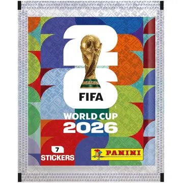 Sticker packet fifa club world cup 2026