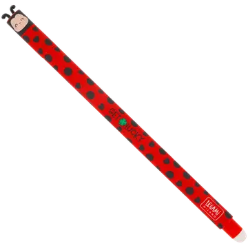 Legami kustutatav geelpliiats 0,7mm ladybug ( punane)