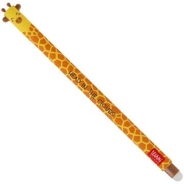 Legami kustutatav geelpliiats 0,7mm giraffe (must)