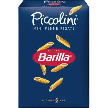 Barilla pasta piccolini penne rigate 500 g