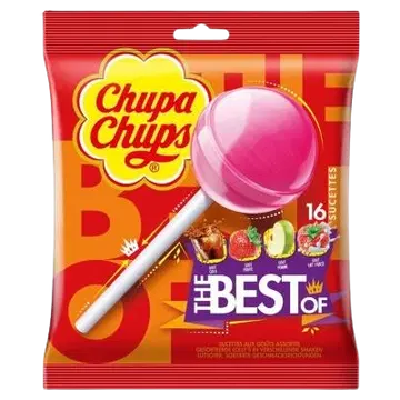Chupa Chups Pulgakommid kotis Best of Bag 10tk
