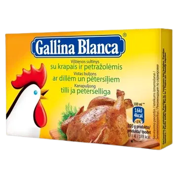 Gallina blanca kanapuljong tilli ja peterselliga 8*10g