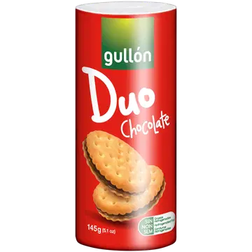 Gullon duo küpsis šokolaaditäidisega 145g