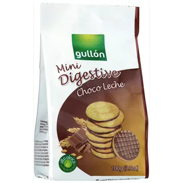 Gullon Mini digestive küpsised šokolaadiga 100g