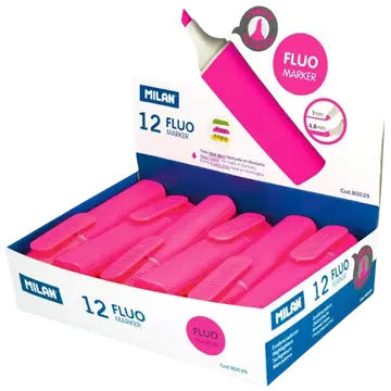 Helestusmarker milan fluo, lćµigat ots 1-4,8 mm - roosa