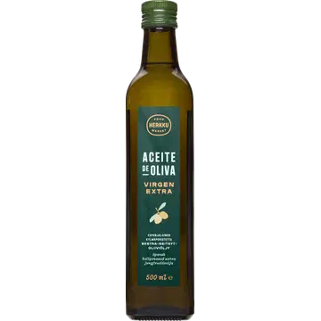 Herkku külmpressitud ekstra väärisoliiviõli 500 ml