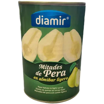 Diamir poolikud pirnid kerges siirupis 500gr