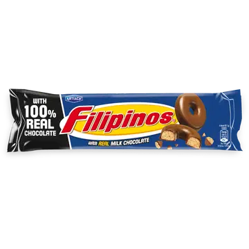 Filipinos piimašokolaadiga kaetud küpsised 120 g