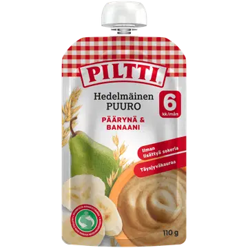 Piltti pirni-banaani puder 110g, alates 6-elukuust