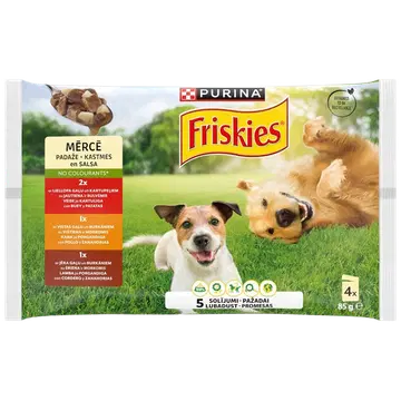 Friskies koeraeine einevalik liha 4x85g
