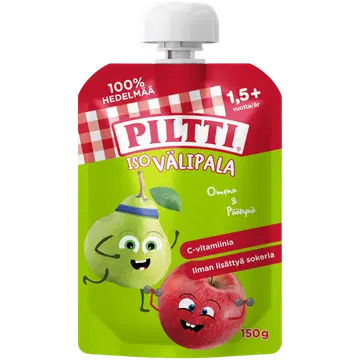 Piltti õuna-pirni 1,5a+ 150g