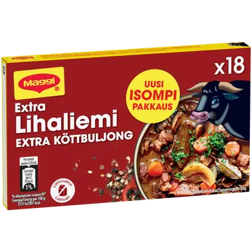 Maggi Extra veiselihapuljongikuubikud 180 g