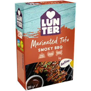 Lunter marineeritud suitsune tofu BBQ, 180 g