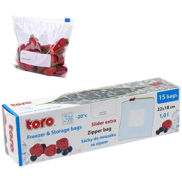 Toro säilituskott Extra slider 1lx15tk