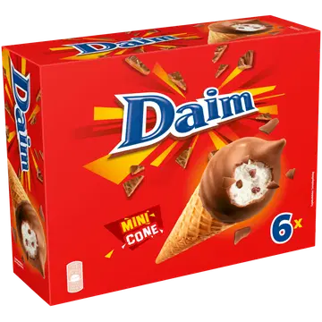 Daimi jäätis 6 tk  336 g / 510 ml