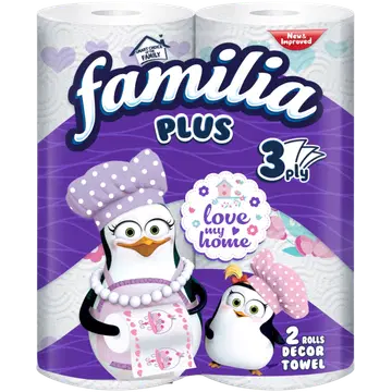 Familia paberrätik 3-kihiline 2tk