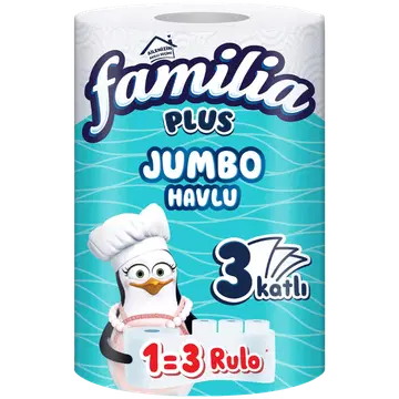 Paberkäterätt Familia Jumbo 3-kihiline 1 rull