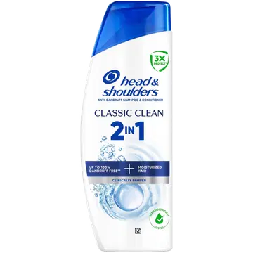 Head&Shoulders Classic Clean šampoon 2in1 250ml