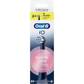 Varuhari iO Gentle Care Black 6 tk
