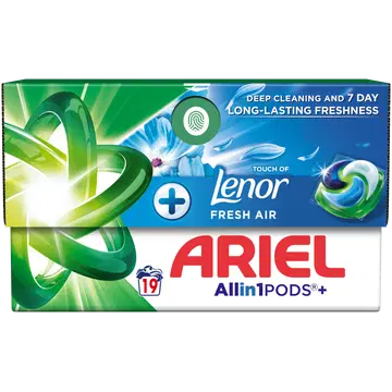 Geelkapslid Ariel Fresh Air 19tk